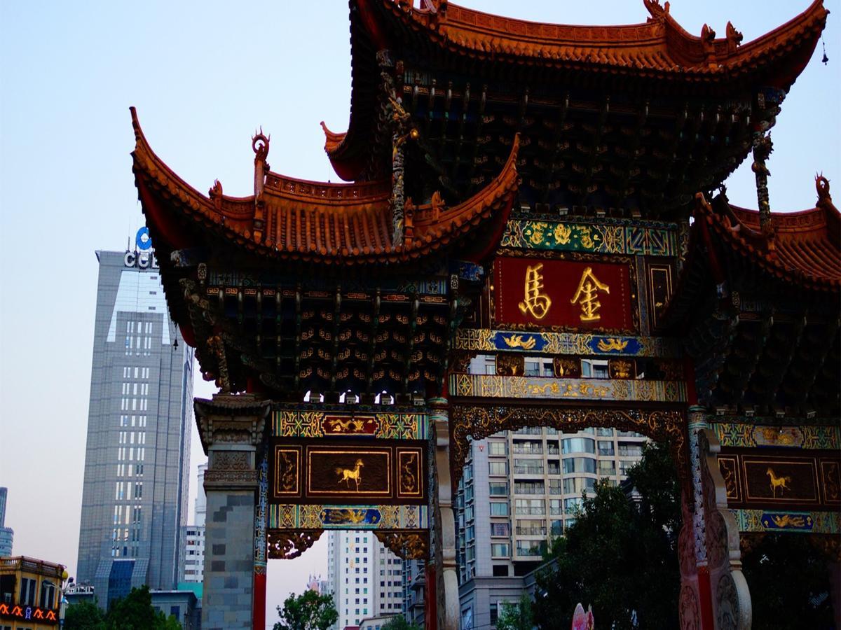Jinjiang Inn Kunming Changshui Airport Guandu Exteriör bild